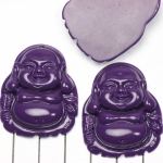 happy buddha - purple