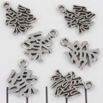 hanger Chinese teken - zilver