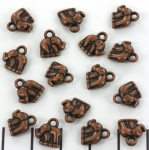olifantje 10 mm - antiek brons