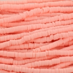 Katsuki Heishi (disc)beads 4 mm - light salmon pink