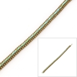 DIY herringbone armband 8/0 en 11/0 rocailles - bronze turquoise