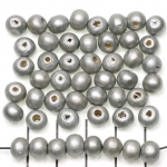 hout rond 6 mm - zilver