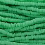 Katsuki Heishi (disc)beads 4 mm - green turquoise