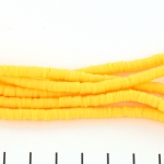 Katsuki (disc)kralen 4 mm - geel