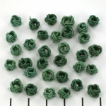 Chinese knot round - teal