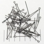 kettelstift zwart - 30 mm