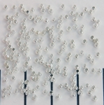Beadalon crimp beads - silver 2 mm