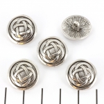 button celtic - silver