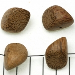 kokos apart gevormd gestreept - 26 mm