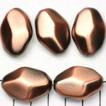 flat oval 28 mm - bronze