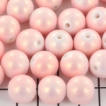 kunststof paarlemoer pearl 13 mm - babyroze