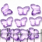 acrylic faceted butterfly - lilac purple
