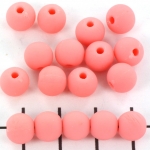 plastic mat round 8 mm - pink
