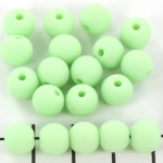kunststof mat rond 8 mm - mint groen