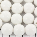 acrylic round 18 mm opaque - soft white