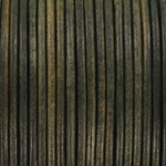 leather 2 mm - vintage turmaline