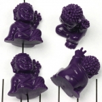 young buddha peace - purple