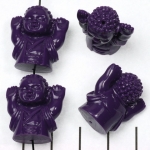 young buddha worship - purple