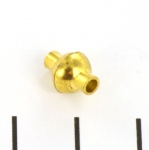 magnetisch slotje supersterk voor veters - 2 mm gat goud