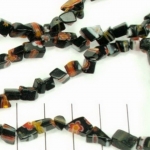 millefiori chips - zwart