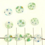 millefiori rond - wit