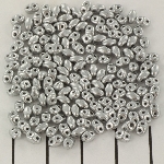 miniduo 2.5 x 4 mm - matte metallic silver