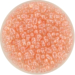 miyuki berry bead - opaque luster shell pink 