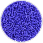 miyuki bugles 3 mm - opaque cobalt 