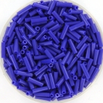 miyuki bugles 6 mm - opaque cobalt 