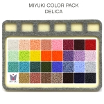 Miyuki Colorpack - 31 colors 11/0 delica beads