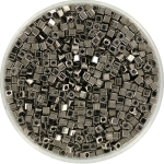 miyuki cubes 1.8 mm - nickel plated 