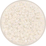 miyuki cubes 1.8 mm - opaque ab white
