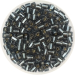 miyuki cubes 3 mm - silverlined montana