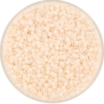 miyuki delica's 11/0 - opaque matte bisque white 