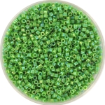 miyuki delica's 11/0 - opaque ab green