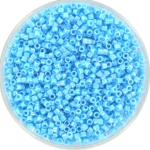 miyuki delica's 11/0 - opaque ab turquoise blue