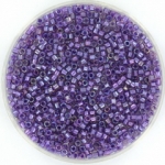 miyuki delica's 11/0 - sparkling purple lined crystal ab 