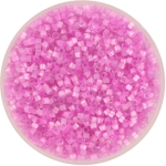 miyuki delica's 11/0 - silk satin dyed fuchsia