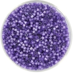 miyuki delica's 11/0 - silk satin dyed lilac 