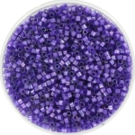 miyuki delica's 11/0 - silk satin dyed purple