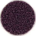miyuki delica's 11/0 - duracoat opaque dyed medium purple