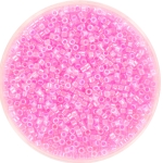 miyuki delica's 11/0 - ceylon dark cotton candy pink