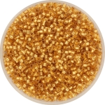 miyuki delica's 11/0 - 24kt gold lined crystal