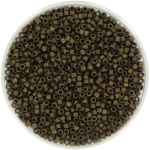 miyuki delica's 11/0 - metallic matte dark olive 