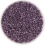 miyuki delica's 11/0 - galvanized dark plum