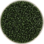 miyuki delica's 11/0 - opaque dyed olive 