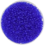 miyuki delica's 11/0 - transparant matte cobalt 
