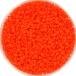 miyuki delica's 11/0 - opaque matte orange 