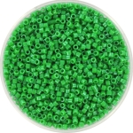 miyuki delica's 11/0 - opaque dyed kelly green 