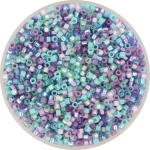 miyuki delica's 11/0 - misty lilac